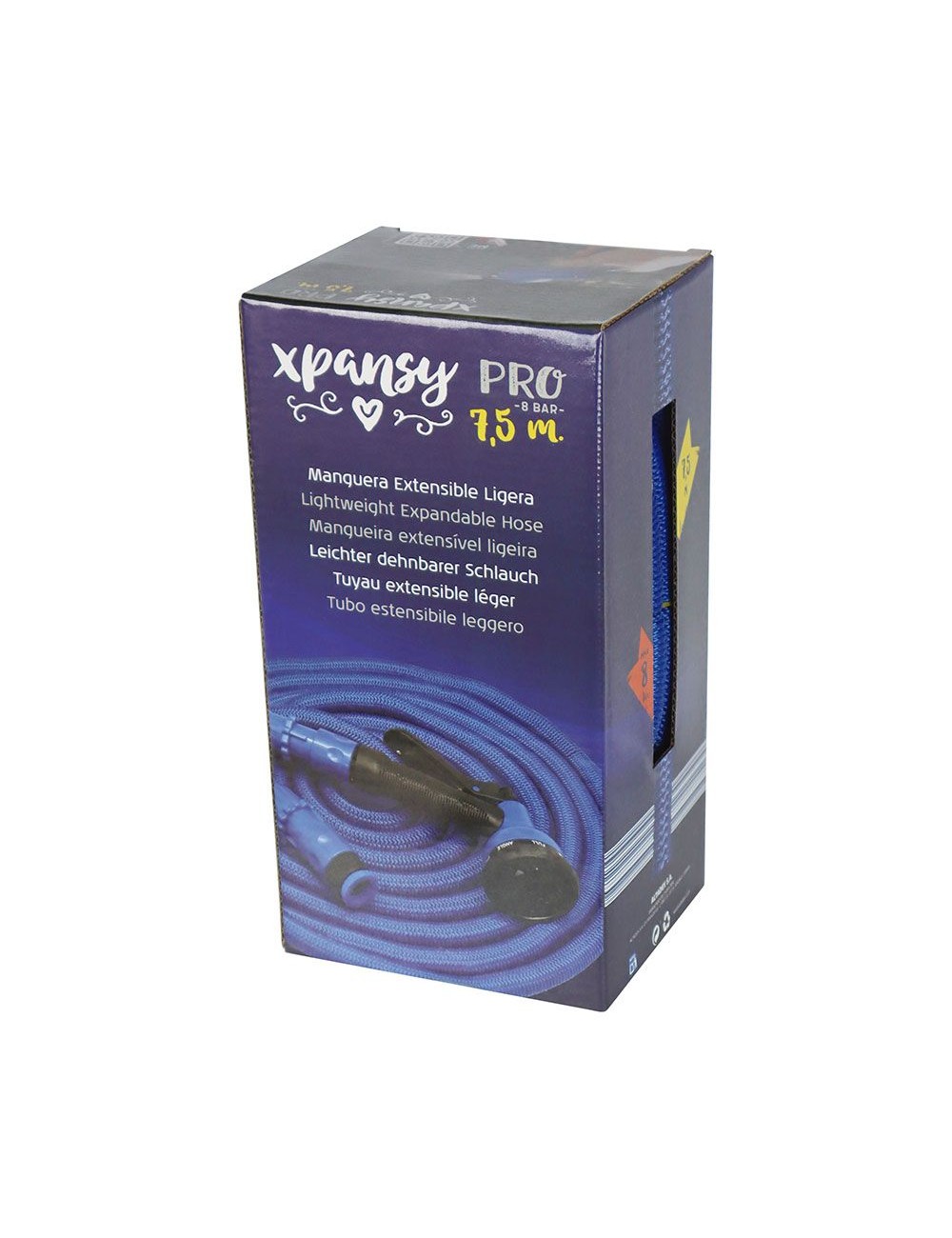 Manguera extensible xpansy pro azul, 7,5 m