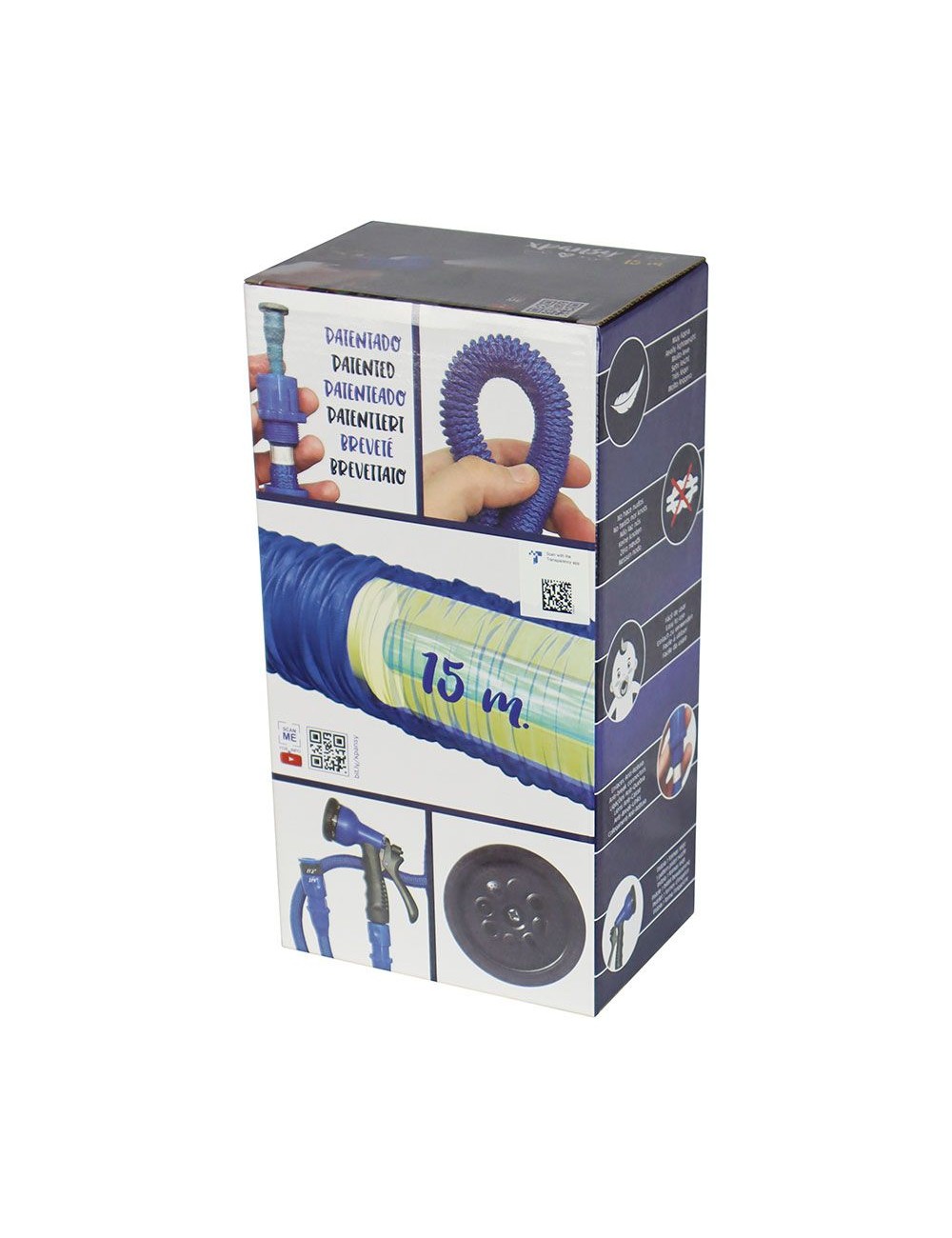 Manguera extensible xpansy pro azul, 15 m