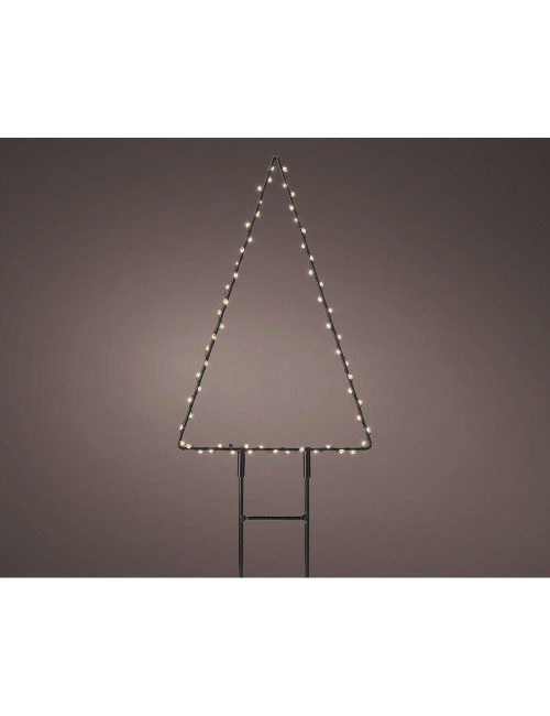 Estaca microled en forma de pino para exterior 18 x 0,6 x 27cm