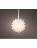 Estrella colgante de papel led, ø40 x 20,5 cm.