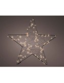 Figura microled estrella de malla exterior ø38 cm