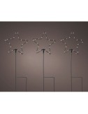 Estaca microled en forma de estrellas para exterior ø15 x 42,5 cm