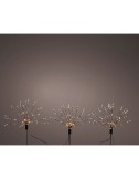 Estaca microled en forma de fuegos artificiales para exterior ø25 x 45 cm