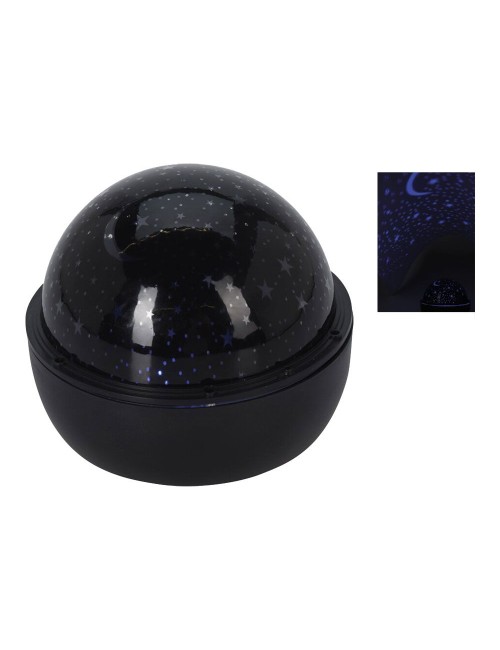 Luz nocturna decorativa led estrellas azul, a pilas, ø16 cm