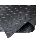 Alfombra caucho-goma diamantes 1 x 10 m