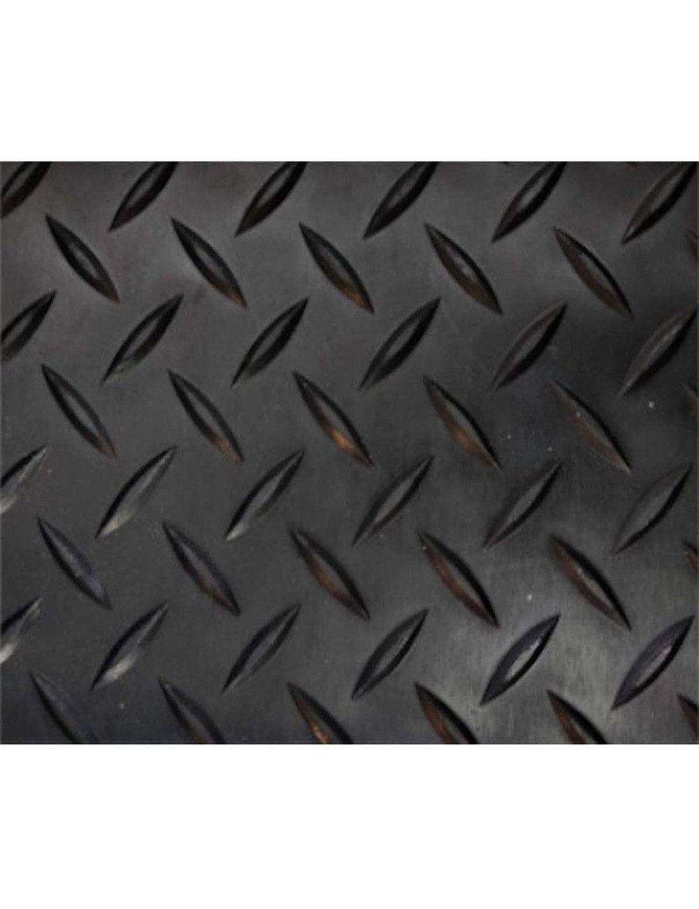 Alfombra caucho-goma diamantes 1 x 10 m