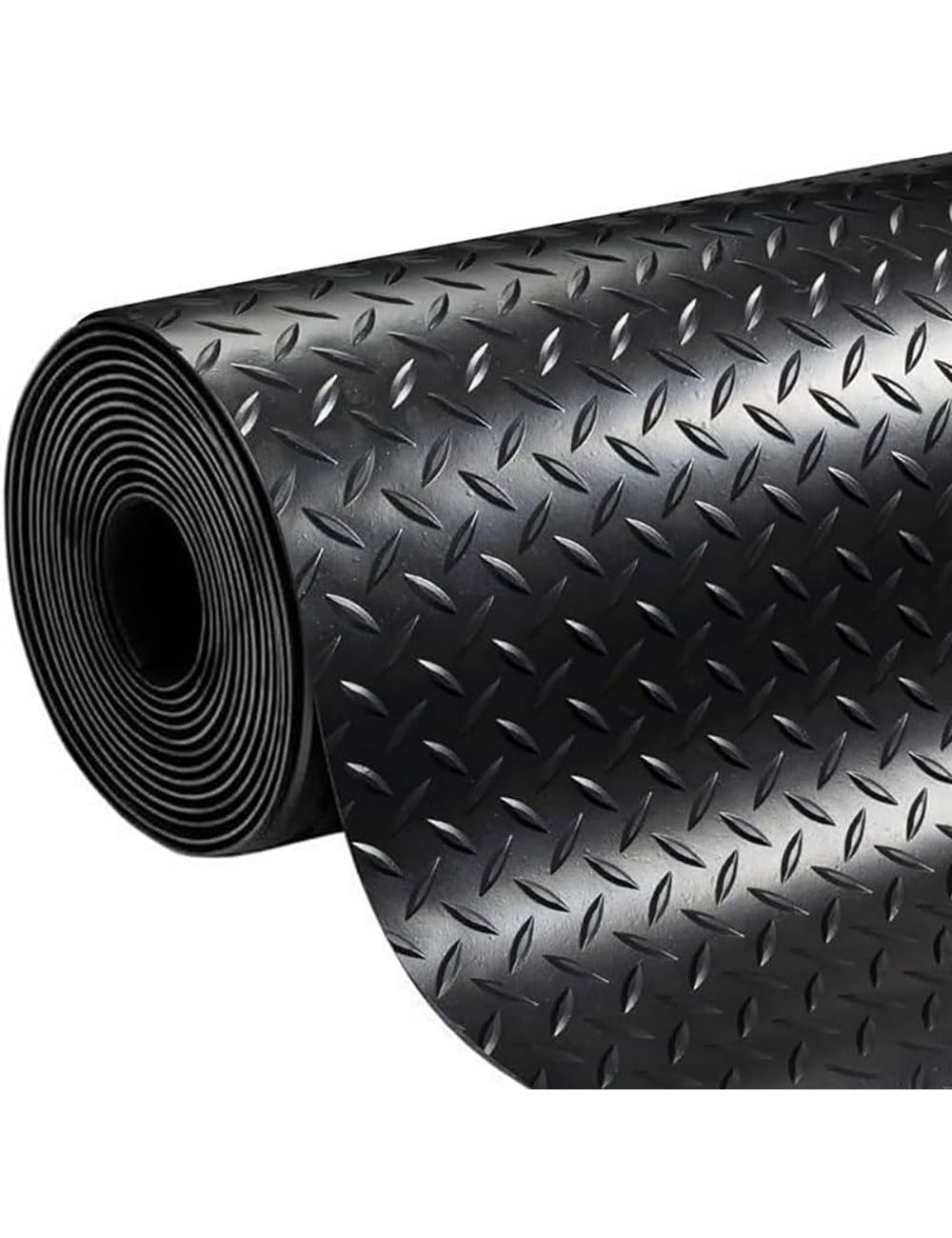 Alfombra caucho-goma diamantes 1 x 10 m