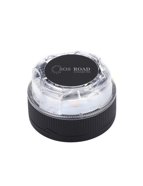 Baliza v16 de emergencia homologada conectada geolocalizable con dgt 3.0 sos road