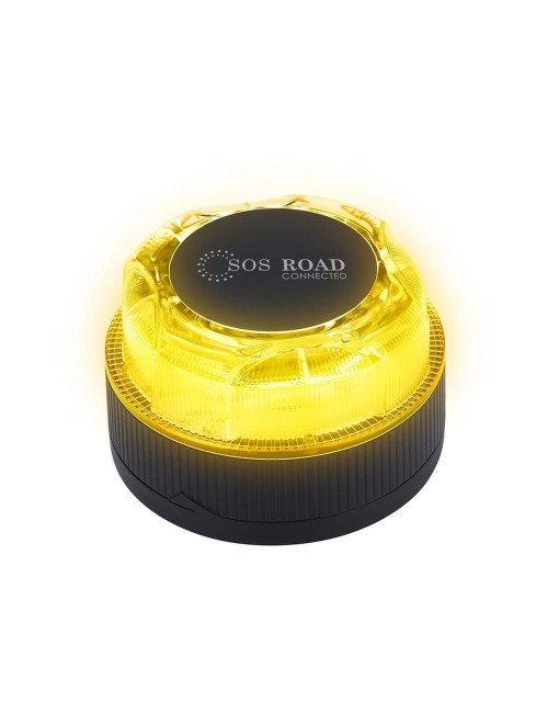 Baliza v16 de emergencia homologada conectada geolocalizable con dgt 3.0 sos road