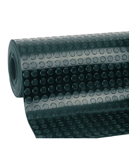 Alfombra caucho-goma círculos 1,2 x 10 m