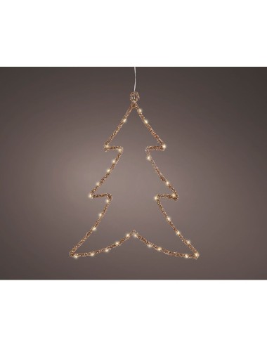 Luz led decorativa árbol interior 34 x 46 cm