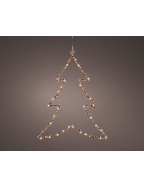 Luz led decorativa árbol interior 34 x 46 cm