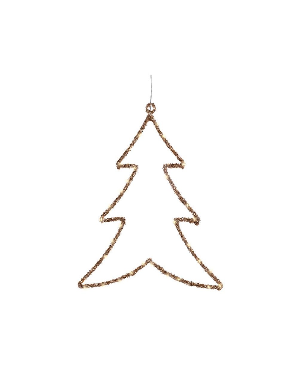 Luz led decorativa árbol interior 34 x 46 cm