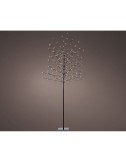 Árbol iluminado exterior 160 leds luz cálida ø70 cm x 1,80 m