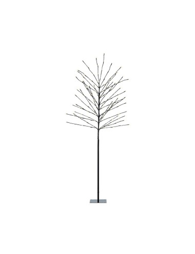 Árbol iluminado exterior 160 leds luz cálida ø70 cm x 1,80 m