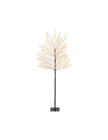 Árbol iluminado 480 leds, luz cálida, exterior, 1,5 m