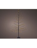 Árbol iluminado 232 leds luz cálida 1,80 m
