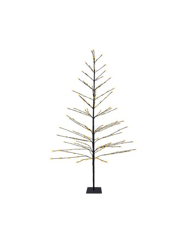 Árbol iluminado 232 leds luz cálida 1,80 m