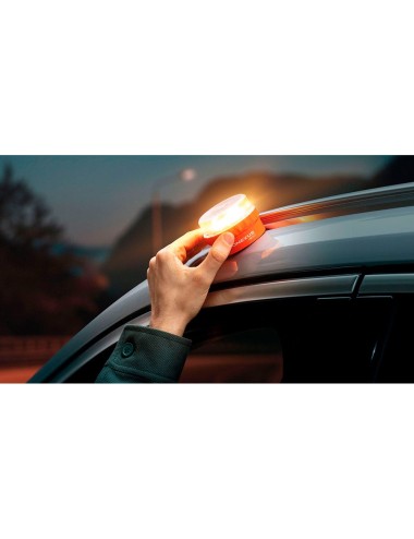 Baliza v16 de emergencia homologada conectada geolocalizable con dgt 3.0 onexus