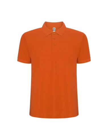 Polo pegaso premium naranja t.l