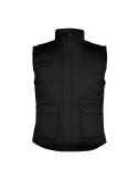 Chaleco laboral almanzor negro t-xxl