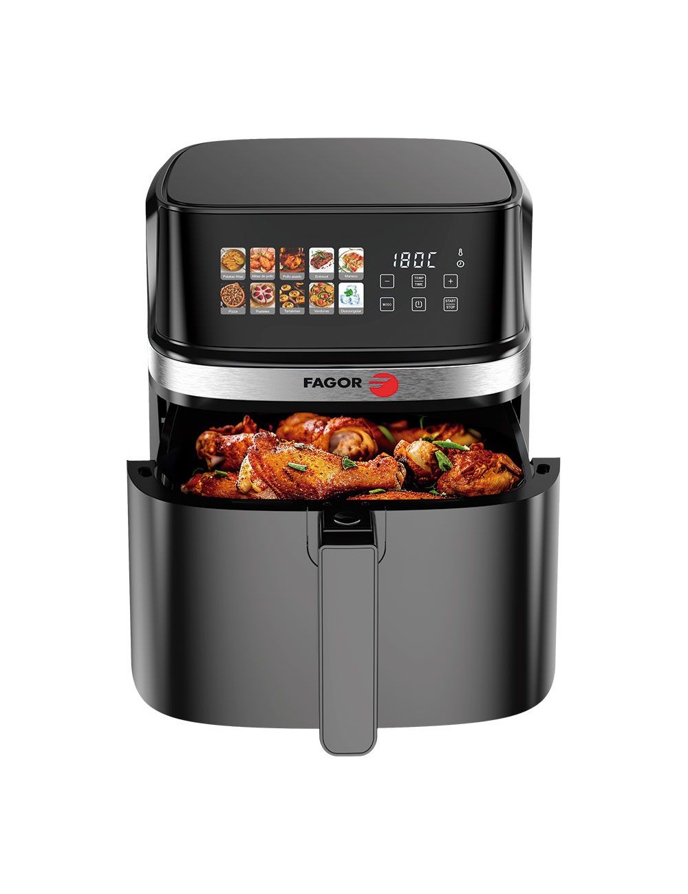 Freidora de aire naturfry luxe 8 l, 2200 w