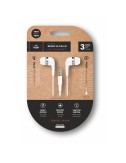 Auriculares eartech con conector mini-jack blancos