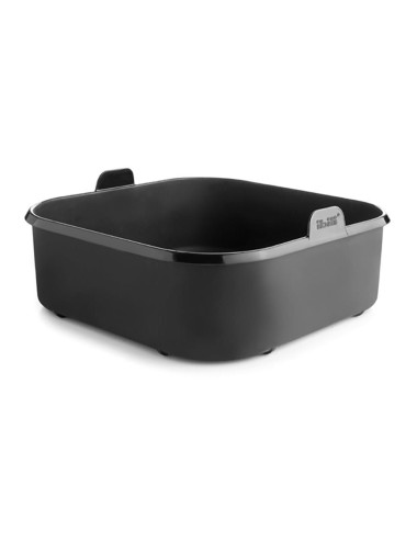 Molde cuadrado de silicona para freidora de aire 21,5 x 20,5 x 7 cm