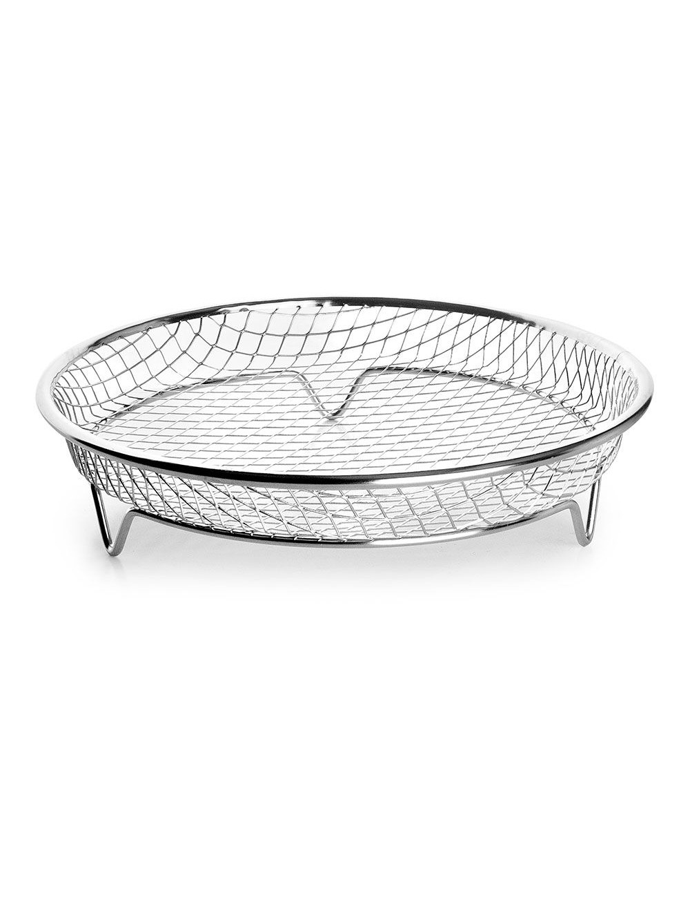 Cestillo redondo para freidora de aire, ø19 x 4 cm