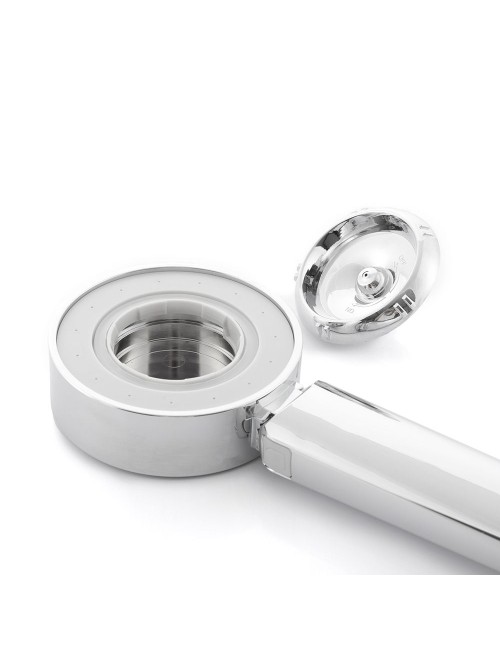 Mango de ducha doble con dispensador 3 en 1 xawara