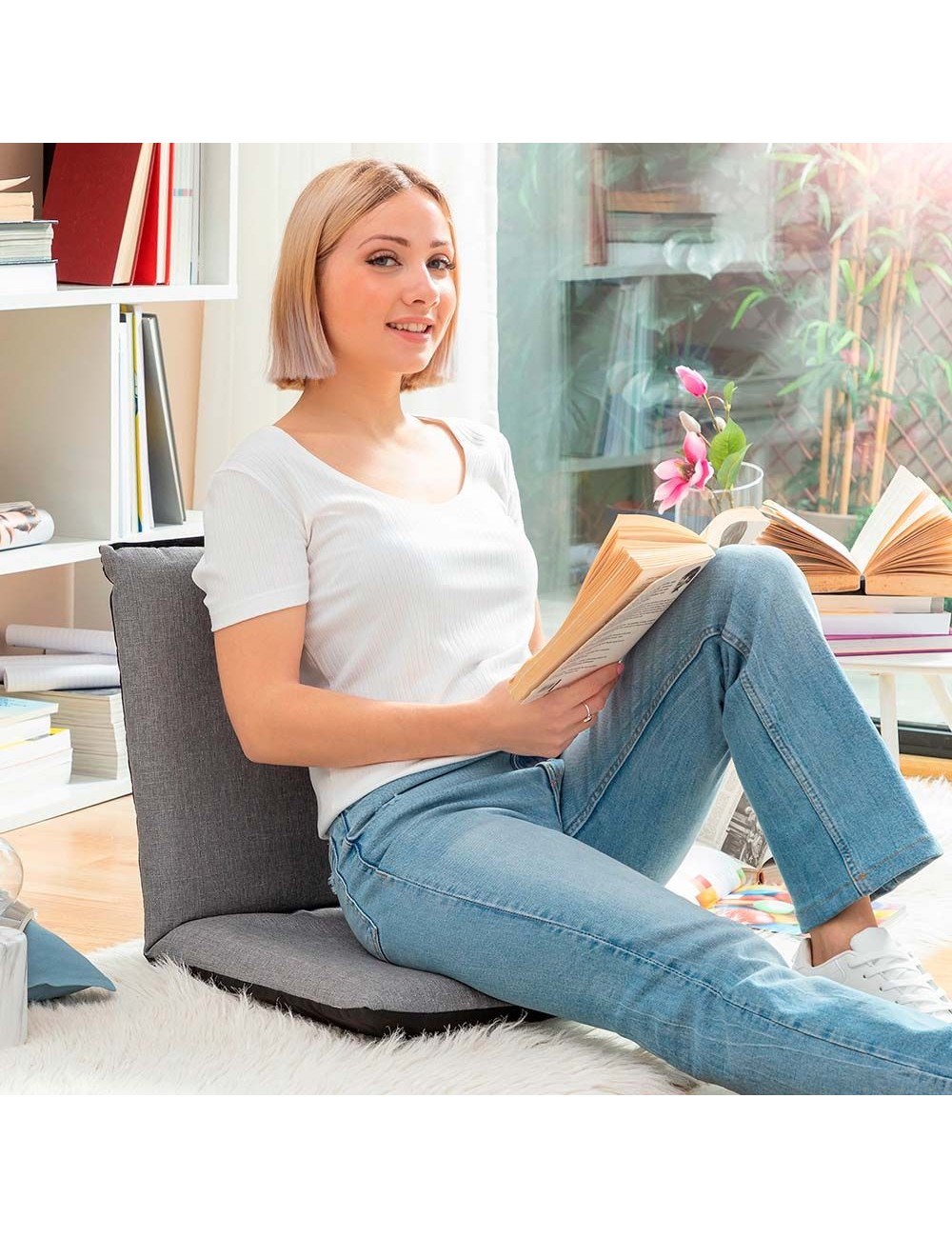 Silla de suelo reclinable sitinel