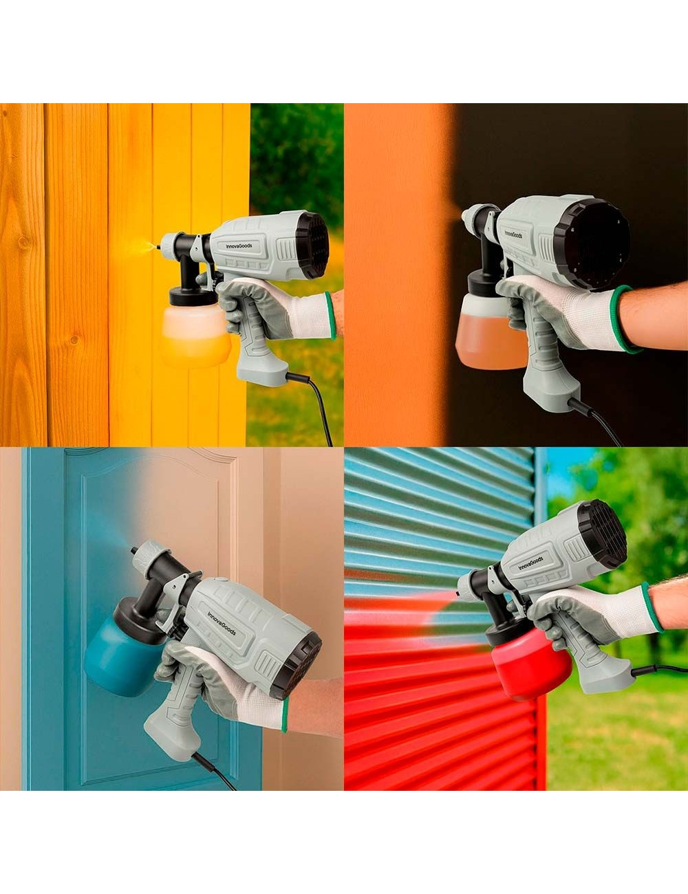 Pistola de pintura eléctrica spraint 500 w 1 l