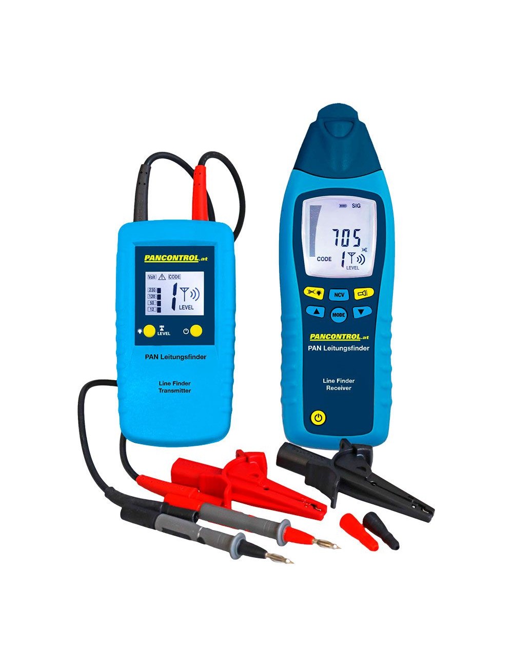 Buscador de líneas, tuberías, cortes, fusibles y circuitos