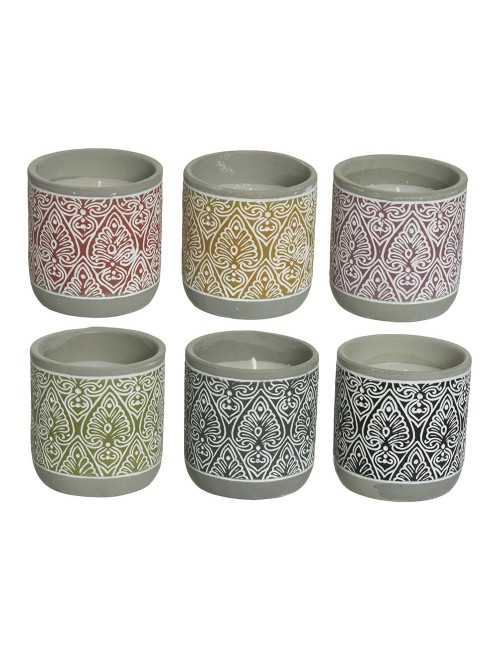 Vela citronela, colores surtidos, ø9 x 9 cm