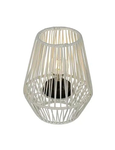 Farolillo solar blanco, ø22 x 25 cm
