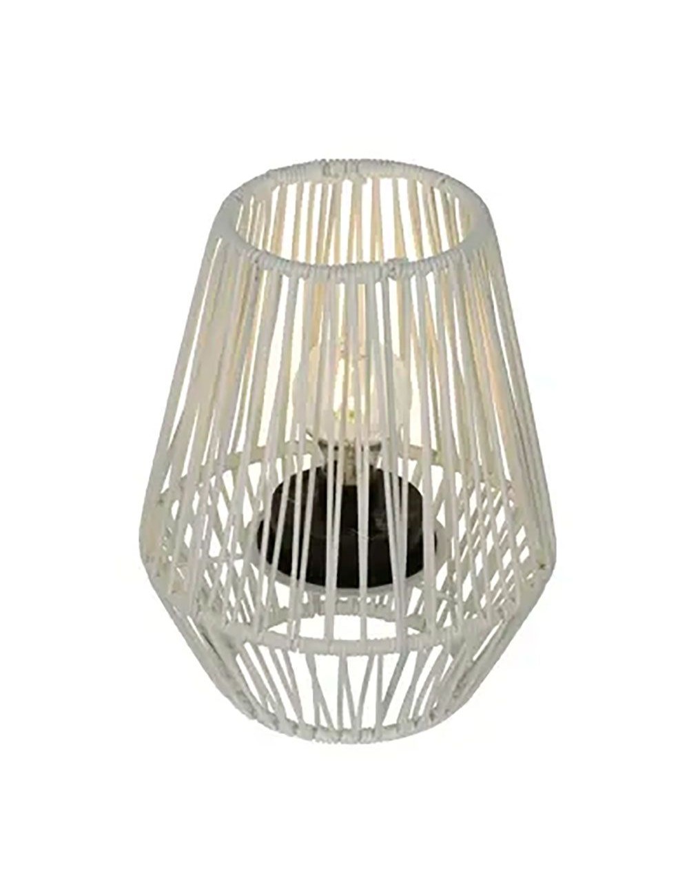 Farolillo solar blanco, ø22 x 25 cm