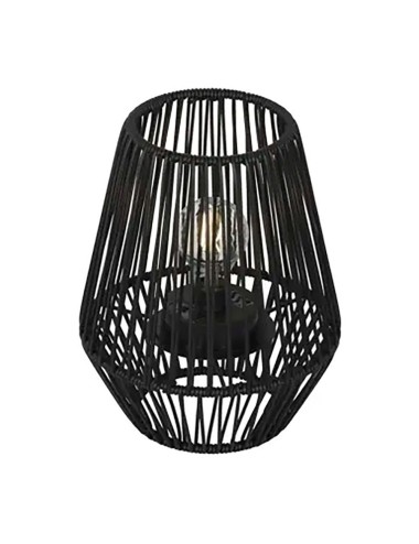 Farolillo solar negro, ø22 x 25 cm