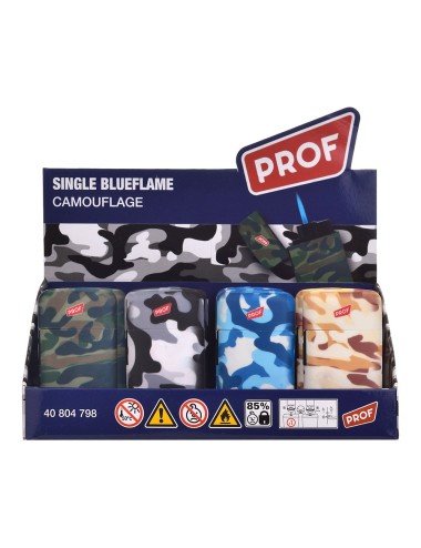 Encendedor electrónico camouflage colores surtidos euro/u