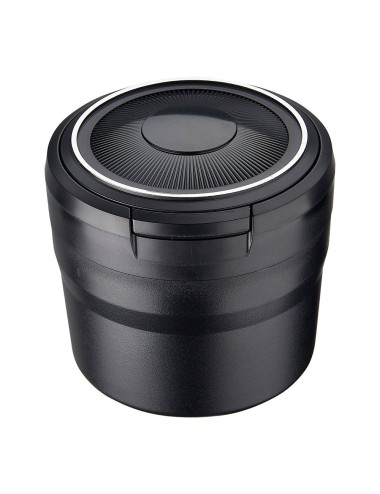 Cenicero redondo con led, colores surtidos, ø8 x 7 cm