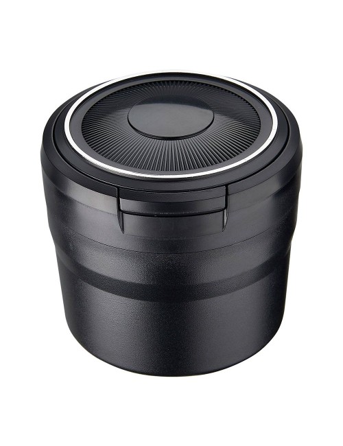 Cenicero redondo con led, colores surtidos, ø8 x 7 cm