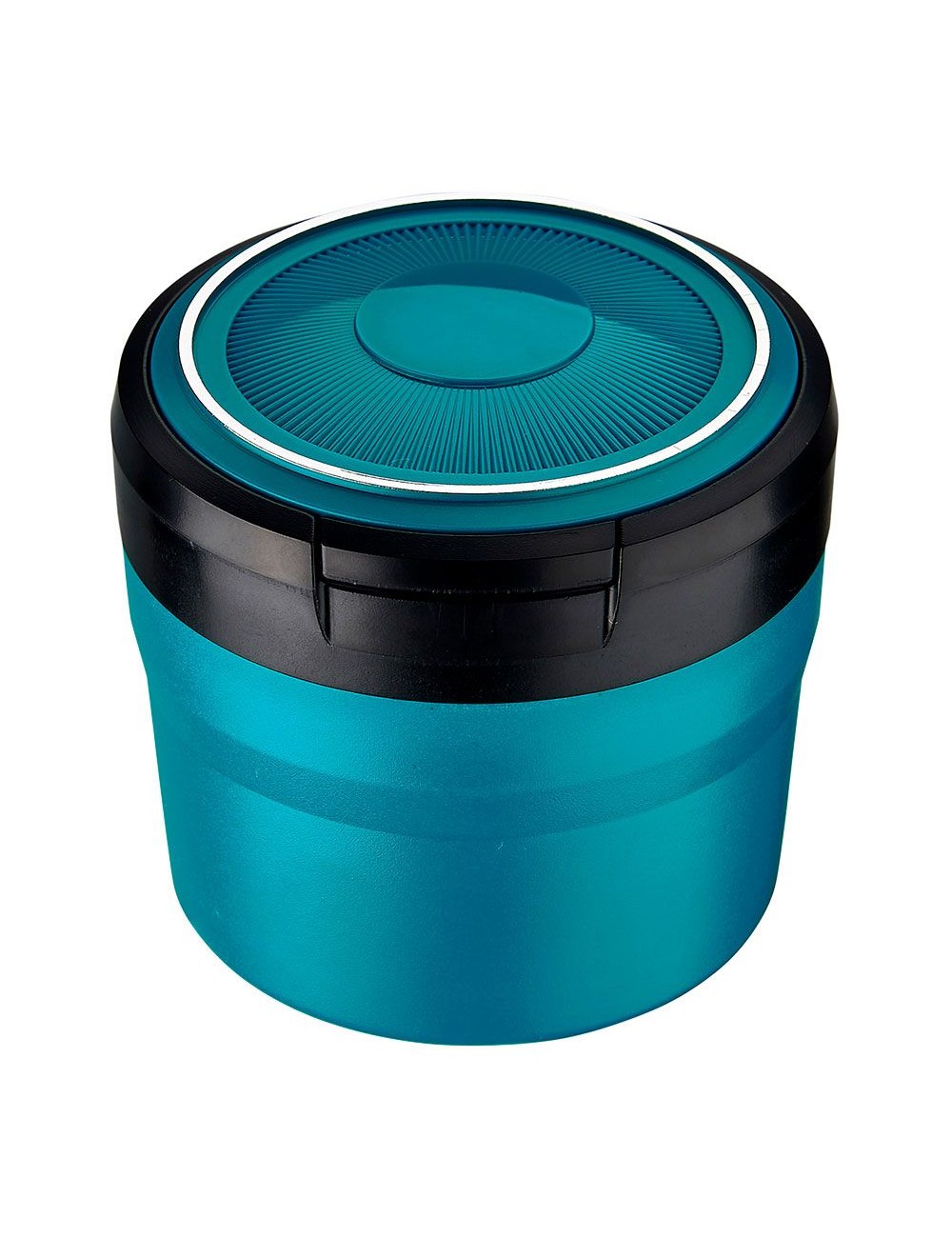 Cenicero redondo con led, colores surtidos, ø8 x 7 cm