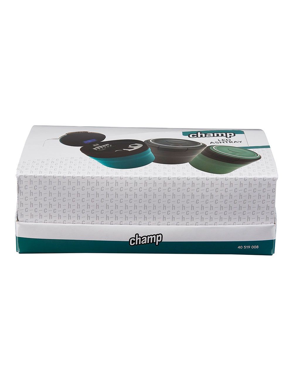 Cenicero redondo con led, colores surtidos, ø8 x 7 cm