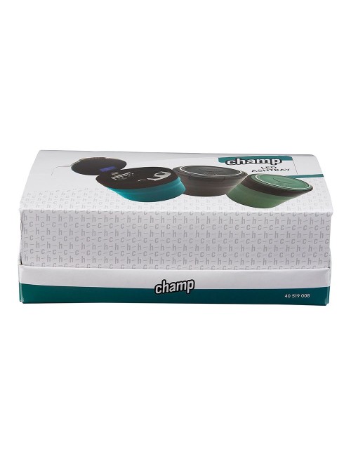 Cenicero redondo con led, colores surtidos, ø8 x 7 cm