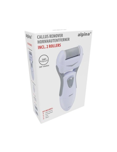 Lima para pies eléctrica, 16 x 6 x 3,5 cm