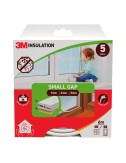 Burlete de aislamiento clásico para huecos pequeños de 1 - 3 mm, blanco, 6 m