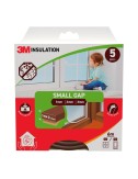 Burlete de aislamiento clásico para huecos pequeños de 1 - 3 mm, marrón, 6 m