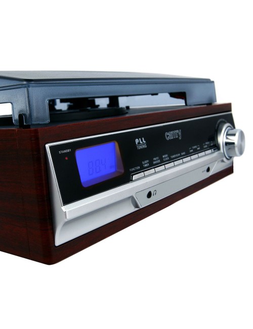 Tocadiscos con radio pll y altavoces incorporados cr 1113, 33 x 32 x 15 cm