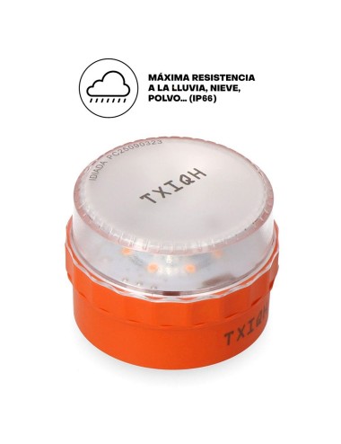 Baliza v16 de emergencia homologada conectada geolocalizable con dgt 3.0 txiqh