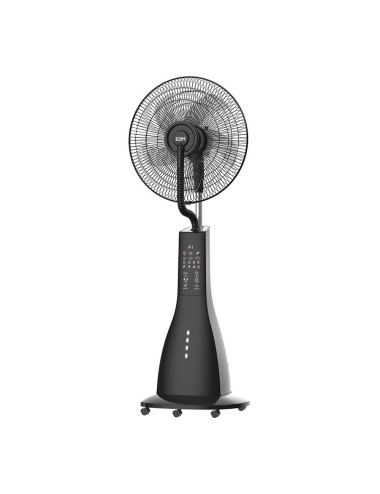 Ventilador nebulizador recargable 70w, 41 x 41 x 128 cm