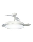 Ventilador de techo 3cct ø107 cm, plateado